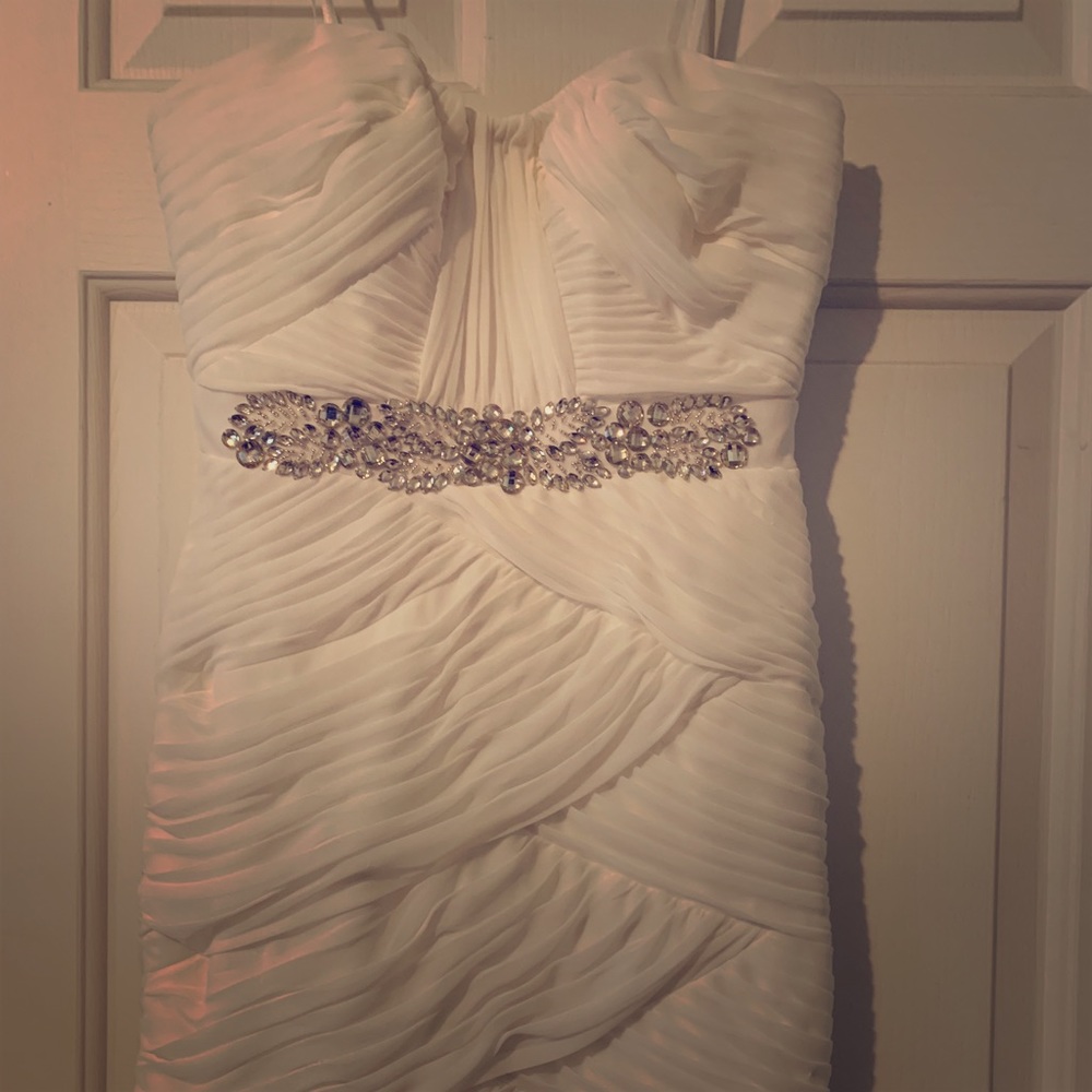 NWOT Cache Dress with Gem Detail Size 0